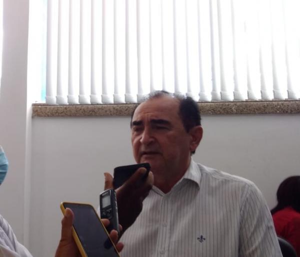 Prefeito de Floriano, Ant&ocirc;nio Reis(Imagem:FlorianoNews)