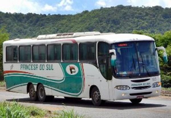 &Ocirc;nibus da via&ccedil;&atilde;o Princesa do Sul(Imagem:Divulga&ccedil;&atilde;o)