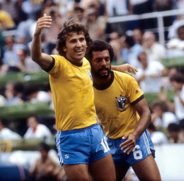  Zico e J&uacute;nior(Imagem:sportfotodienst)