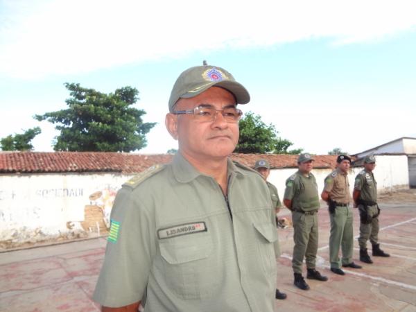 Cel Lisandro realizou primeira Formatura Geral no 3&ordm; BPM.(Imagem:FlorianoNews)