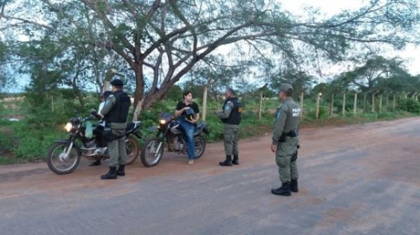 Pol&iacute;cia Militar realiza Opera&ccedil;&atilde;o Sossego em Floriano.(Imagem:Divulga&ccedil;&atilde;o/PM)