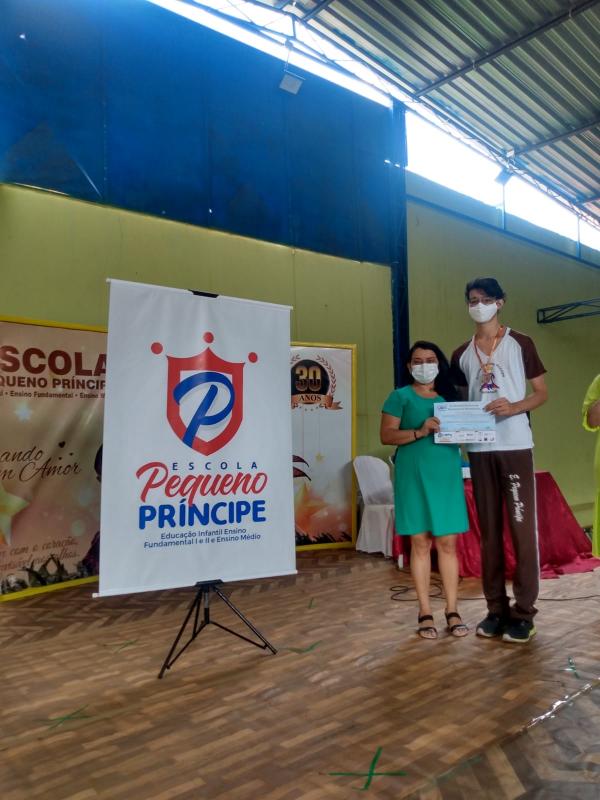 Alunos da Escola Pequeno Pr&iacute;ncipe recebem premia&ccedil;&atilde;o da OBA 2020-2021(Imagem:Reprodu&ccedil;&atilde;o)