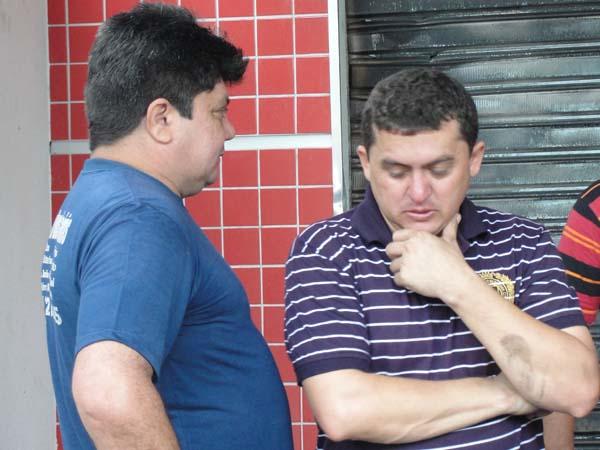 O propriet&aacute;rio da loja, Ant&ocirc;nio Jos&eacute;, completamente abalado, preferiu n&atilde;o se pronunciar. (Imagem:Divulga&ccedil;&atilde;o)