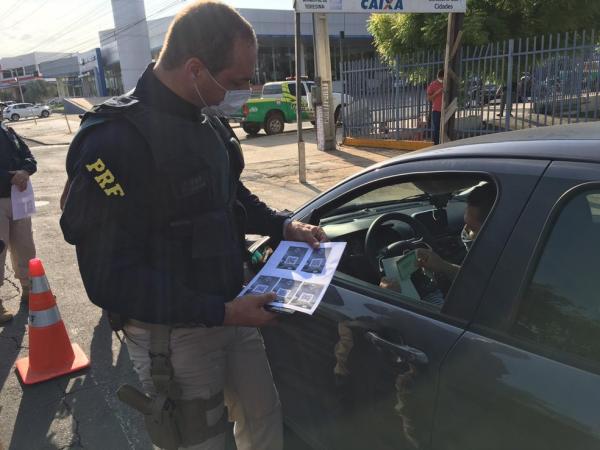 Opera&ccedil;&atilde;o Rodovida nas rodovias federais no Piau&iacute;.(Imagem: Divulga&ccedil;&atilde;o/PRF)