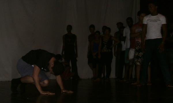 Oficina de dan&ccedil;a.(Imagem:Andr&eacute; Ozias)