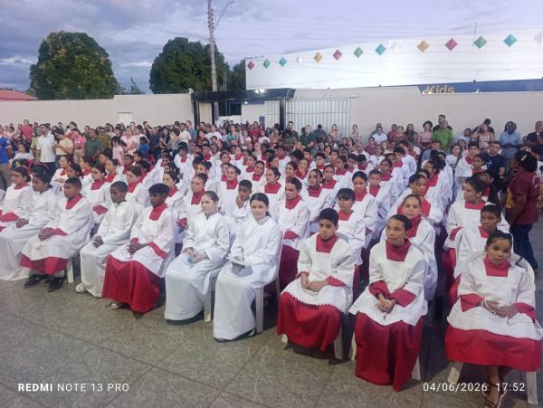 Solenidade de Corpus Christi reúne milhares de fiéis em Floriano.(Imagem:FlorianoNews)