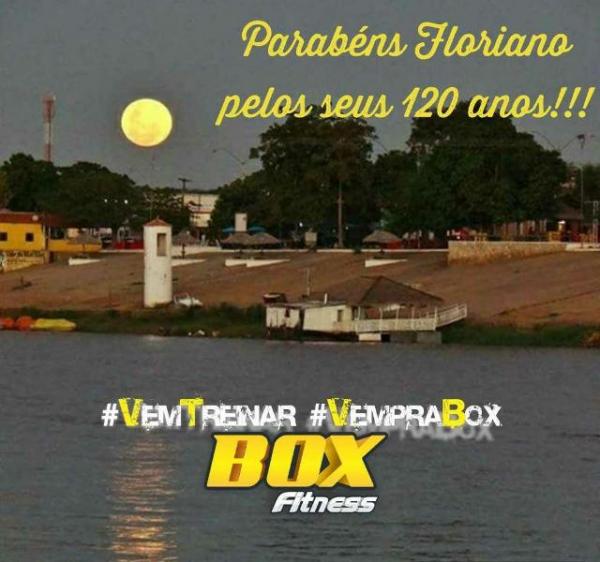 Box Fitness parabeniza Floriano pelos seus 120 anos