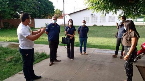 Membros do COREN-PI fazem visita &agrave;s UBSs de Floriano(Imagem:Reprodu&ccedil;&atilde;o)
