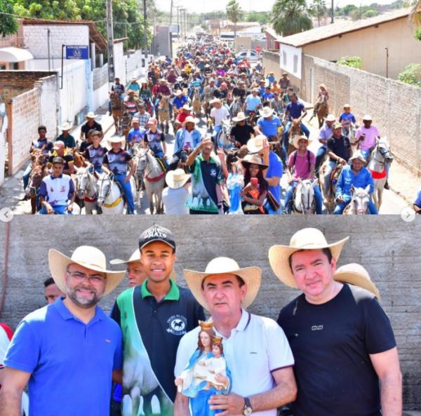 Tradição e devoção: Realizada a Festa do Vaqueiro nos Festejos de Nossa Senhora da Guia em Floriano.(Imagem:Reprodução/Instagram)
