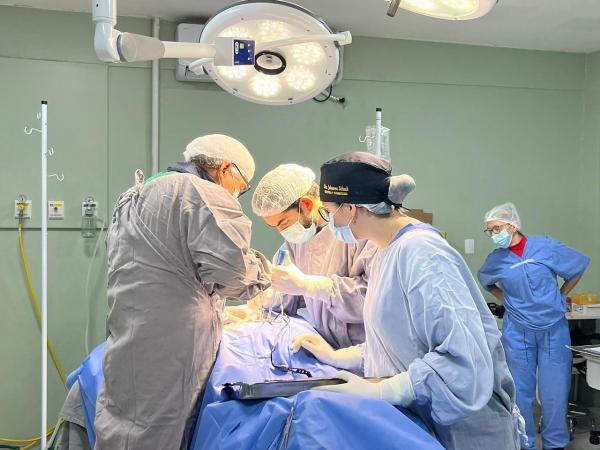HPM avan&ccedil;a em procedimentos de alta complexidade e realiza primeira cirurgia de coluna(Imagem: Ascom Sesapi)