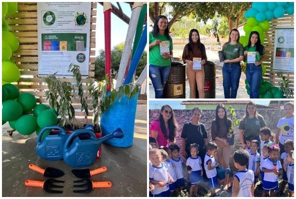 Semana do Meio Ambiente em Floriano promove conscientiza&ccedil;&atilde;o e a&ccedil;&atilde;o ambiental na Creche Eduardo Neiva.(Imagem:Reprodu&ccedil;&atilde;o/Instagram)