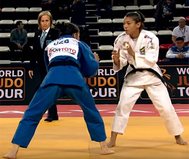 Sarah Menezes conquista medalha de bronze no GP da Turquia