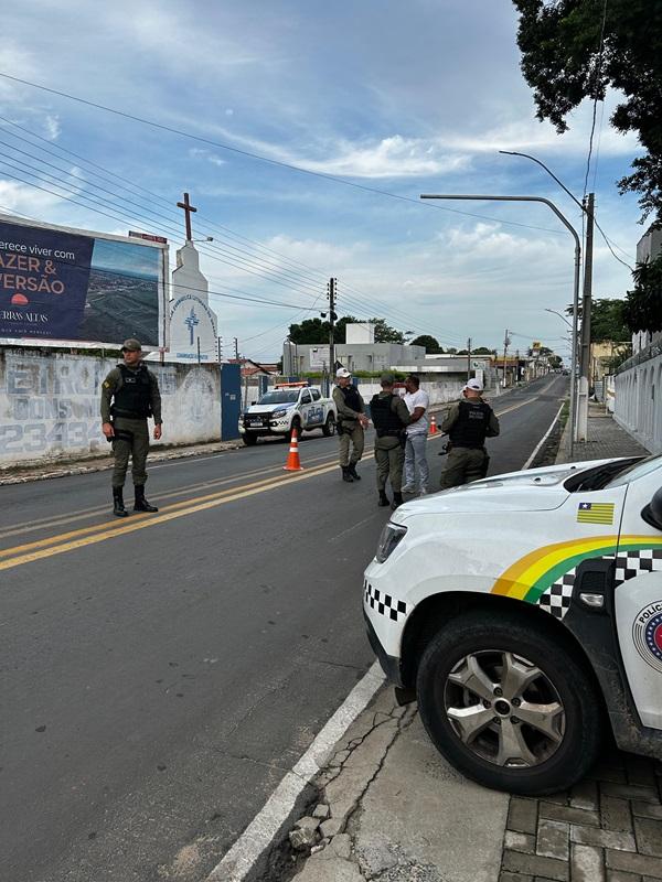 Operação de Trânsito do 3º BPM reforça segurança nas vias de Floriano