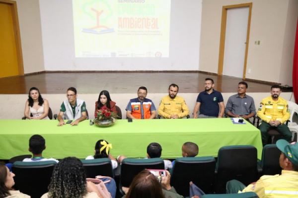  SEMAN de Floriano realiza Semin&aacute;rio de Educa&ccedil;&atilde;o Ambiental no Instituto Federal(Imagem:Secom)