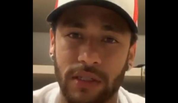 Em rede social, Neymar se defende de acusação e diz ser vítima de extorsão