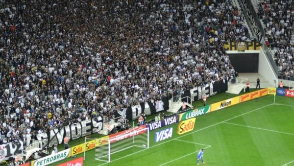 Setor das organizadas da Arena Corinthians n&atilde;o ter&aacute; mais cadeiras.(Imagem:Filipe Rodrigues)