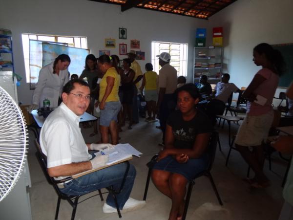 Acad&ecirc;micos de enfermagem realizaram palestras na zona rural de Floriano.(Imagem:FlorianoNews)