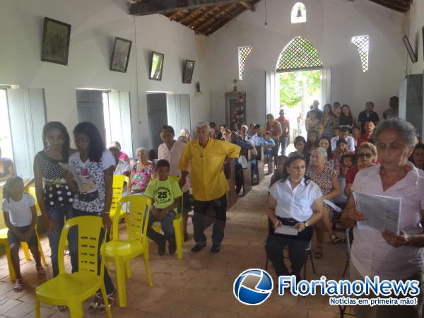 Encerramento de festejo na localidade Ara&ccedil;&aacute;s.(Imagem:FlorianoNews)
