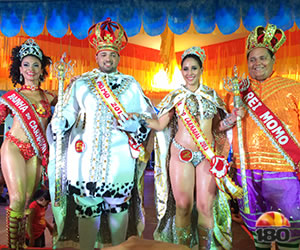 Concurso disputado elege os novos rei e rainha do carnaval de Teresina