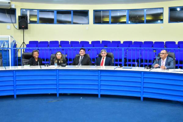 Sess&otilde;es referente &agrave; segunda quinzena do m&ecirc;s de junho, na C&acirc;mara Municipal de Floriano.(Imagem:CMF)