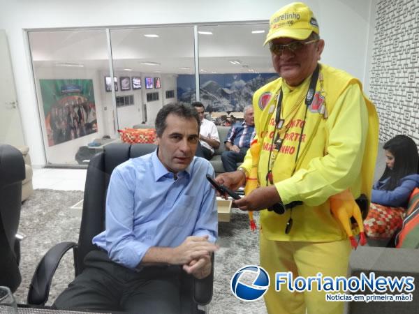 Prefeito Gilberto J&uacute;nior (Imagem:FlorianoNews)