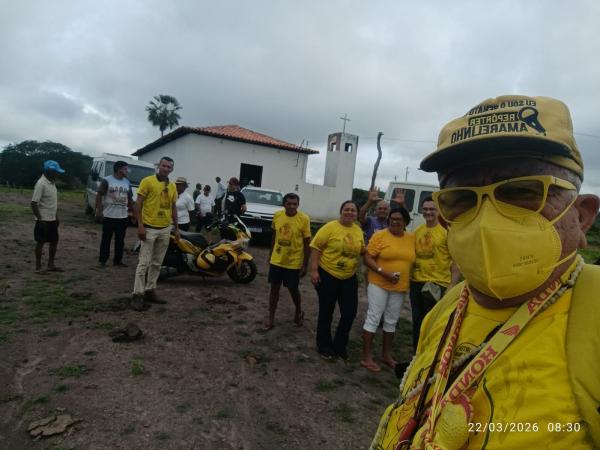 Projeto Amarelinho leva doações e solidariedade a famílias da zona rural de Floriano(Imagem:FlorianoNews)