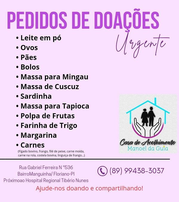Solidariedade em a&ccedil;&atilde;o: Ajude os idosos acolhidos na Casa de Acolhimento 