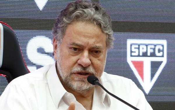 Julio Casares sofre impeachment e é afastado da presidência do São Paulo(Imagem:Rubens Chiri / São Paulo FC)