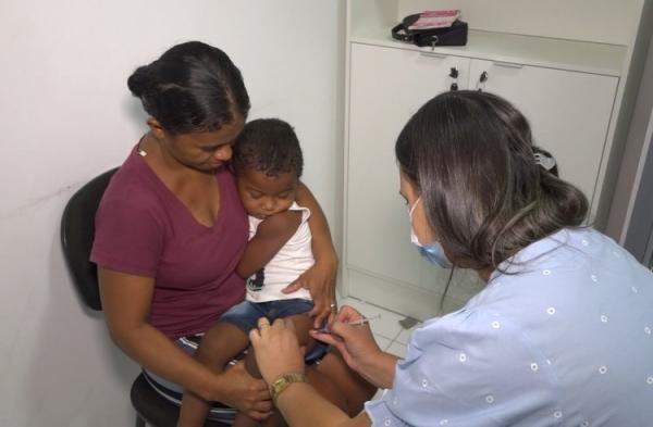 Floriano realiza Dia D de Multivacinação para atualização da caderneta de crianças e adolescentes(Imagem:Secom)