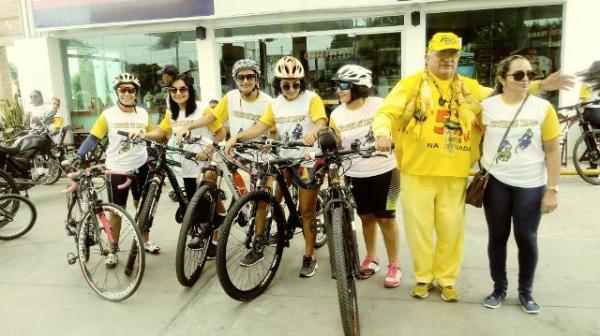 Passeio Ciclístico de Ramos reúne desportistas profissionais e amadores de Floriano. (Imagem:FlorianoNews)