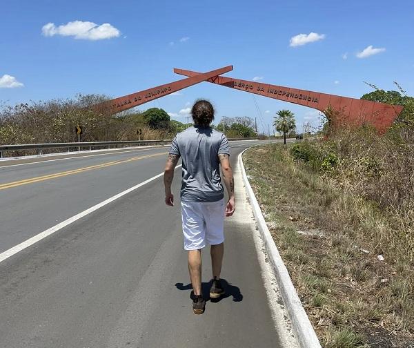  Whindersson Nunes visitou monumento da Batalha do Jenipapo, em Campo Maior, Norte do Piau&iacute;.(Imagem:Divulga&ccedil;&atilde;o )