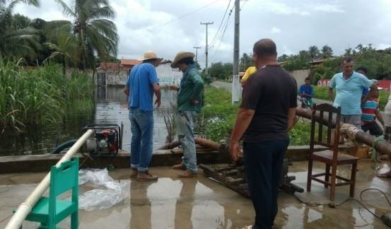 Litoral do Piauí continua em alerta após nova chuva forte