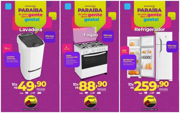 Super Semana de Anivers&aacute;rio Para&iacute;ba(Imagem:Divulga&ccedil;&atilde;o)