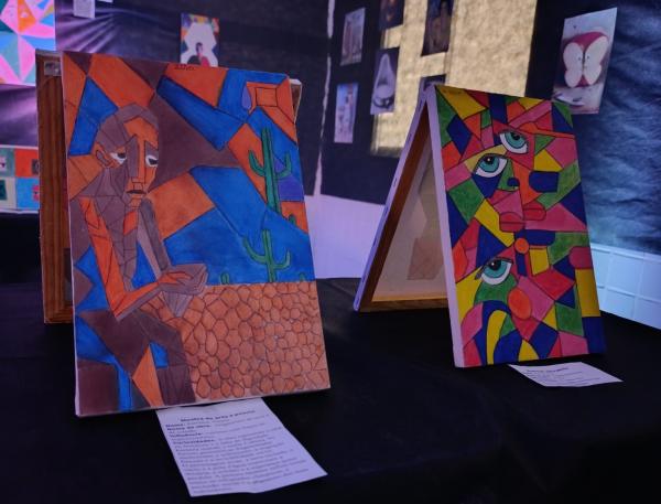  Clube de Leitura do CETI Zulmira Xavier transforma escola em palco de arte, poesia e hist&oacute;ria.(Imagem:Divulga&ccedil;&atilde;o)
