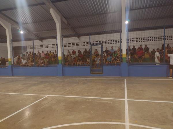 Prefeitura de Bar&atilde;o de Graja&uacute; abre oficialmente o Campeonato de Futsal 2025(Imagem:FlorianoNews)