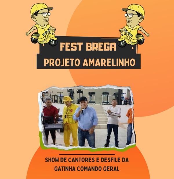 É hoje! Convite imperdível para o Fest Brega do Projeto Amarelinho