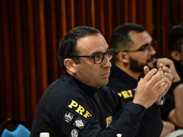O PRF Bruno Dias, 40 anos, sucede o Inspetor Paulo Moreno, que ficou no comando da institui&ccedil;&atilde;o no Piau&iacute; at&eacute; janeiro.(Imagem:Divulga&ccedil;&atilde;o/PRF)