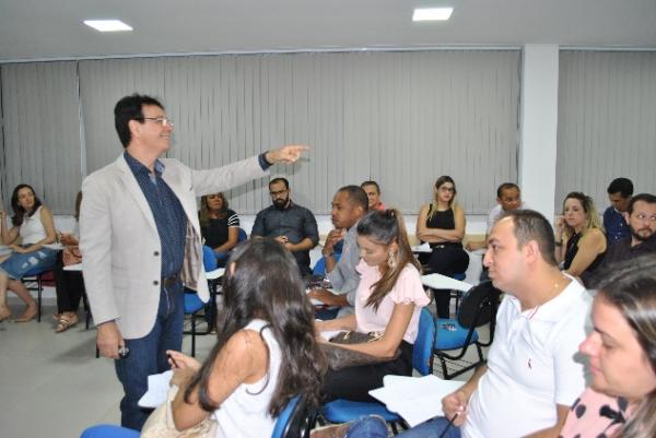 Encontro pedag&oacute;gico(Imagem:FAESF)