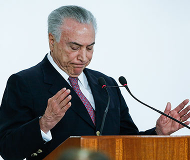 Aliados escondem Temer em campanhas eleitorais
