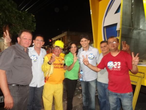 Inaugurado comit&ecirc; pol&iacute;tico de En&eacute;as Maia e Ana Cleide.(Imagem:FlorianoNews)