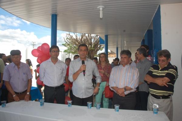 Prefeito Gilberto J&uacute;nior inaugura mais um Posto de Sa&uacute;de.(Imagem:Waldemir Miranda)