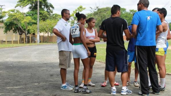 Atletas vivem expectativa para a seletiva piauiense para o N/NE.(Imagem:N&aacute;yra Mac&ecirc;do/GLOBOESPORTE.COM)