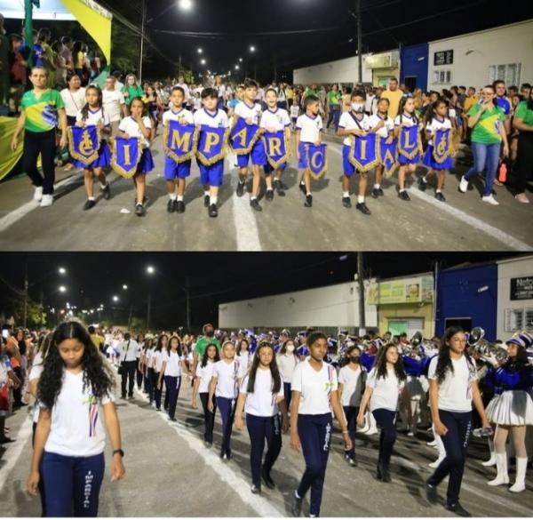Bar&atilde;o de Graja&uacute; realiza desfile c&iacute;vico pelo Bicenten&aacute;rio da Independ&ecirc;ncia do Brasil(Imagem:Reprodu&ccedil;&atilde;o)