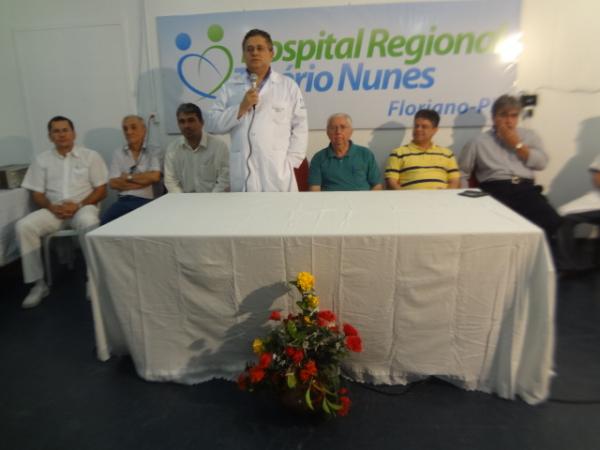 HRTN recebe 2 novas ambul&acirc;ncias.(Imagem: FlorianoNews)