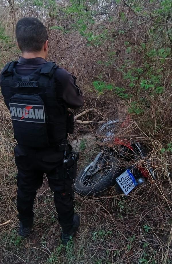 Polícia Militar recupera motocicletas furtadas em ações da ROCAM em Floriano.(Imagem:Divulgação/PM)