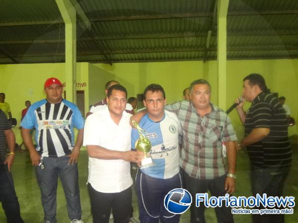 Emoção marcou a final do Campeonato Baronense de Futsal.(Imagem:FlorianoNews)