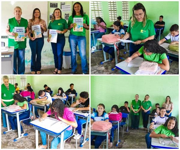 SEMAN promove Educa&ccedil;&atilde;o Ambiental na Escola Dona Aleluia durante a Semana da &Aacute;gua.(Imagem:Reprodu&ccedil;&atilde;o/Instagram)