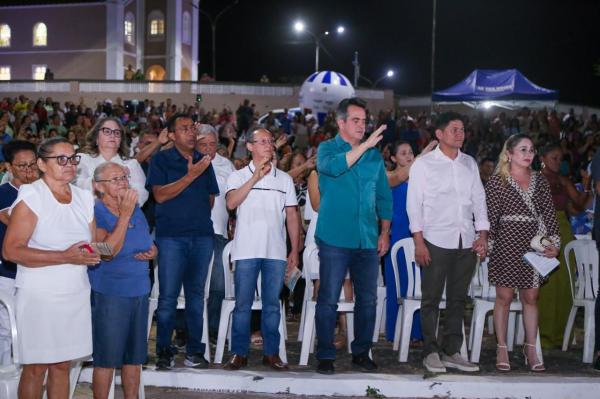Ciro Nogueira participa do tradicional festejo de São Miguel Arcanjo(Imagem:Ascom)