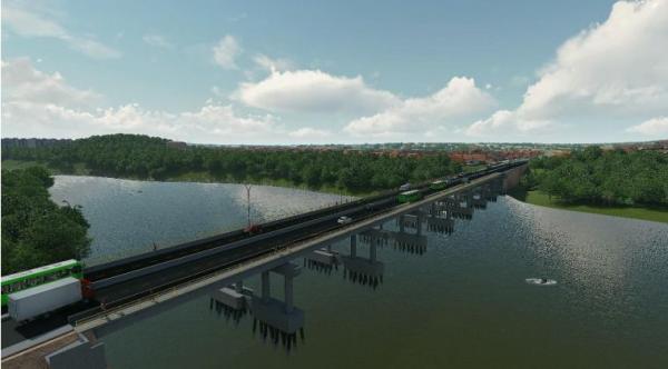 Maquetes mostram como ficará Ponte da UFPI, obra que contou com contribuição de Ciro Nogueira(Imagem:Ascom)