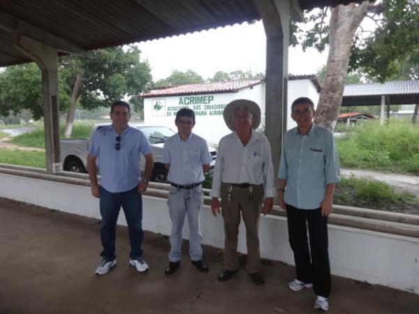 Comiss&atilde;o organizadora da Feira Agropecu&aacute;ria visita Parque de Exposi&ccedil;&otilde;es Mamede de Castro.(Imagem:FlorianoNews)